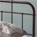 Alt View 14. Noble House - Sodus Industrial 63.8" Queen Size Iron Bed Frame - Hammered Copper.