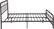 Alt View 11. Noble House - Sodus Industrial 63.8" Queen Size Iron Bed Frame - Charcoal Gray.