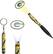 Front Standard. Evergreen - Green Bay Packers Projection Pen and Key Chain.