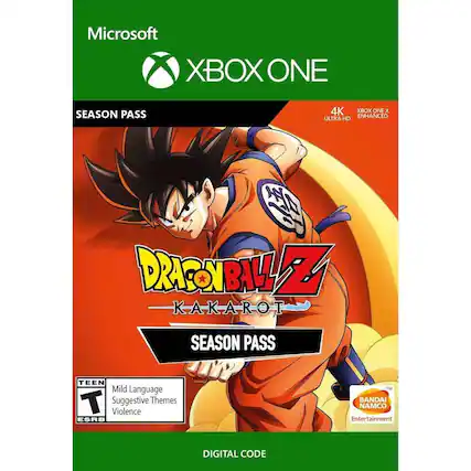 Front. BANDAI NAMCO Entertainment - Dragon Ball Z: Kakarot Season Pass. - T (Teen 13+)