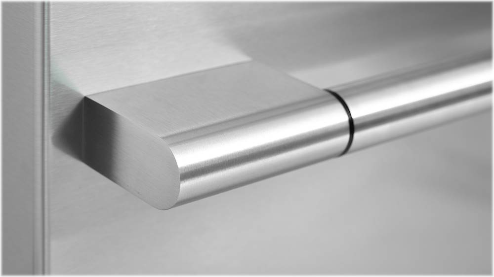 Angle View: Right Hinge Door Panel for Fisher & Paykel Freezers and Refrigerators - Stainless steel
