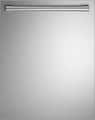Monogram - 24" Top Control Smart Built-In Stainless Steel Tub Dishwasher with 3rd Rack, Advanced Wash System and 42 dBA - Stainless Steel