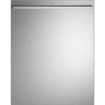 Monogram - Top Control Built-In Dishwasher with Stainless Steel Tub, 3rd Rack, 39dBA - Stainless steel - Front_Standard