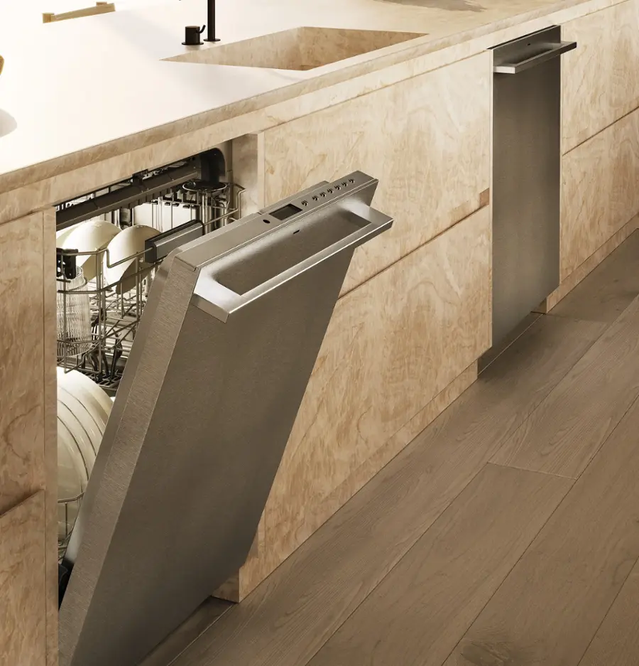 Alt View 17. Monogram - Top Control Smart Built-In Stainless Steel Tub Dishwasher with 3rd Rack and 39 dBA - Stainless steel.