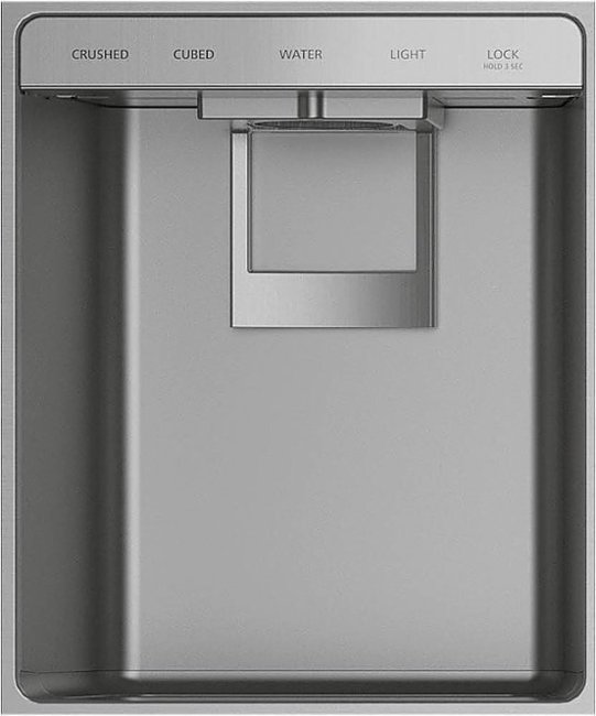 Monogram - 24.6 Cu. Ft. Side-by-Side Built-In Refrigerator with Dispenser - Stainless Steel_2