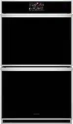 Monogram - 30" Built-In Double Electric Convection Wall Oven with LCD Controls and Wi-Fi powered by SmartHQ - Stainless Steel - Front_Zoom