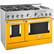 Angle. KitchenAid - 6.3 Cu. Ft. Slide-In Double Oven Gas True Convection Range with Self-Cleaning and Griddle.