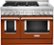 Front Zoom. KitchenAid - 6.3 Cu. Ft. Freestanding Double Oven Gas True Convection Range with Self-Cleaning and Griddle - Scorched Orange.