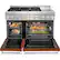 Alt View 14. KitchenAid - 6.3 Cu. Ft. Freestanding Double Oven Gas True Convection Range with Self-Cleaning and Griddle - Scorched Orange.
