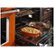 Alt View Zoom 17. KitchenAid - 6.3 Cu. Ft. Freestanding Double Oven Gas True Convection Range with Self-Cleaning and Griddle - Scorched Orange.