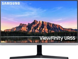 Samsung - 28” ViewFinity UHD IPS AMD FreeSync with HDR Monitor - Black - Front_Zoom