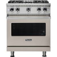 Viking - Professional 5 Series 4.0 Cu. Ft. Freestanding Gas Convection Range - Pacific Gray - Front_Zoom