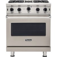 Viking - Professional 5 Series 4.0 Cu. Ft. Freestanding Gas Convection Range - Pacific Gray - Front_Zoom