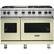 Front. Viking - Professional 5 Series 6.1 Cu. Ft. Freestanding Double Oven LP Gas Convection Range - Vanilla Cream.