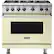Front. Viking - Professional 5 Series 5.1 Cu. Ft. Freestanding Gas Convection Range - Vanilla Cream.