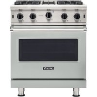 Viking - Professional 5 Series 4.0 Cu. Ft. Freestanding Gas Convection Range - Arctic Gray - Front_Zoom
