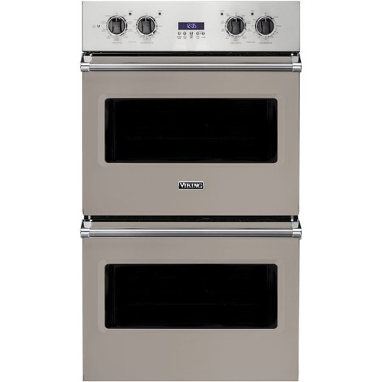 Viking – Professional 5 Series 30″ Built-In Double Electric Convection Wall Oven – Pacific Gray