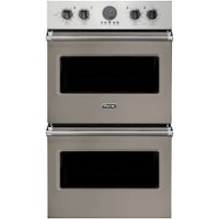 Viking - Professional 5 Series 30" Built-In Double Electric Convection Wall Oven - Pacific gray - Front_Zoom