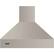 Front. Viking - Professional 5 Series 30" Externally Vented Range Hood - Pacific Gray.