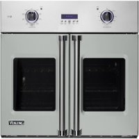 Viking - Professional 7 Series 30" Built-In Single Electric Convection Oven - Arctic Gray - Front_Zoom