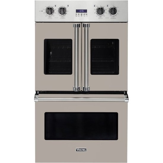 Viking – Professional 7 Series 30″ Built-In Double Electric Convection Wall Oven – Pacific Gray