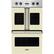 Front. Viking - Professional 7 Series 30" Built-In Double Electric Convection Wall Oven - Vanilla Cream.