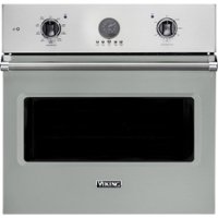 Viking - Professional 5 Series 30" Built-In Single Electric Convection Oven - Arctic Gray - Front_Zoom