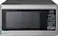 Front. LG - 1.1 Cu. Ft. Mid-Size Microwave - Stainless steel.