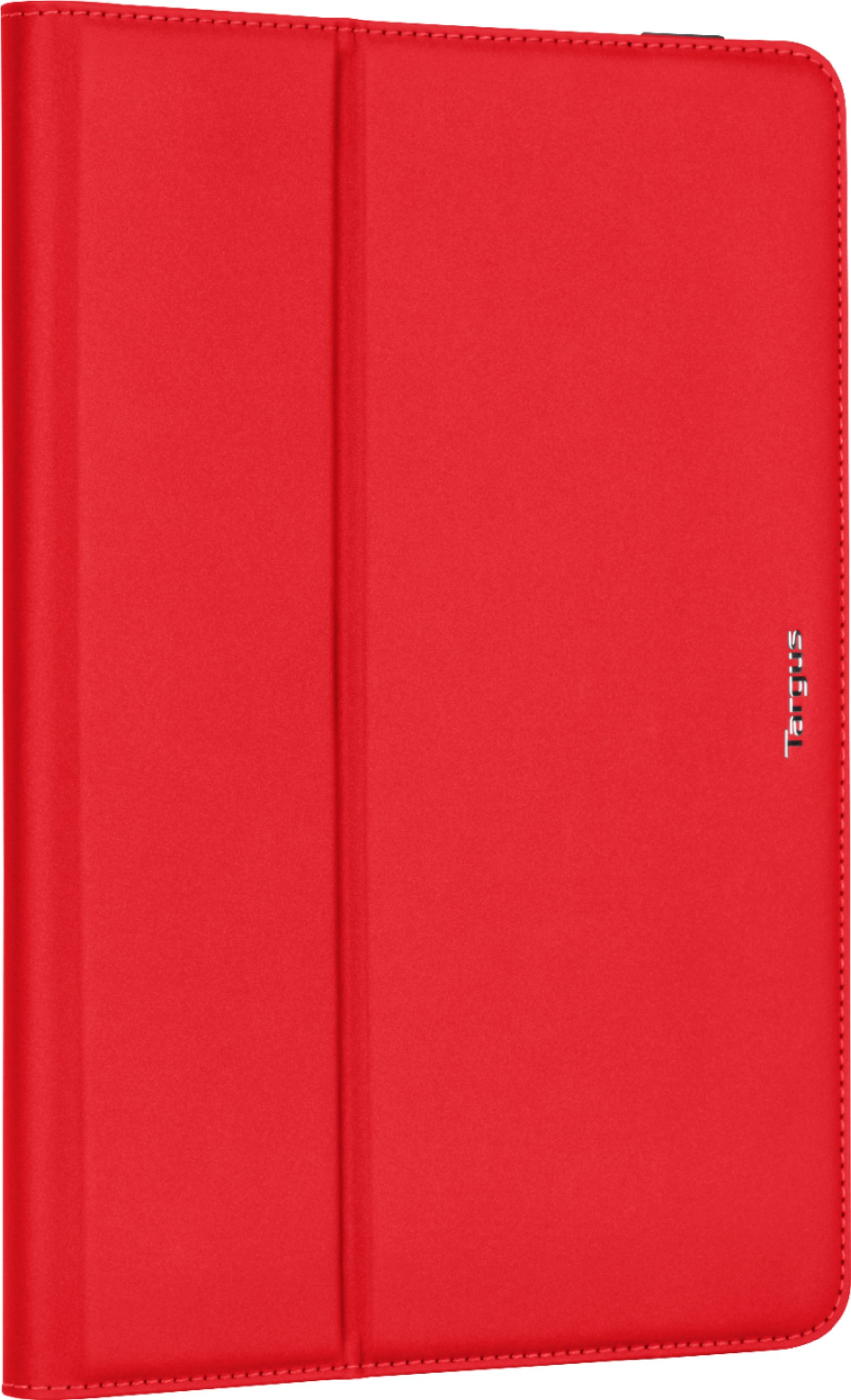Angle View: Targus - VersaVu Classic Folio Case for Apple® iPad® 10.2", iPad® Air 10.5", and iPad® Pro 10.5" - Red