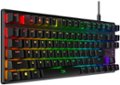 Angle Zoom. HyperX - Alloy Origins Core TKL Wired Mechanical Linear Red Switch Gaming Keyboard with RGB Back Lighting - Black.