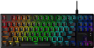 HyperX - Alloy Origins Core TKL Wired Mechanical Linear Red Switch Gaming Keyboard with RGB Back Lighting - Black