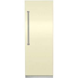 Viking - Professional 7 Series 16.1 Cu. Ft. Upright Freezer with Interior Light - Vanilla Cream - Front_Zoom