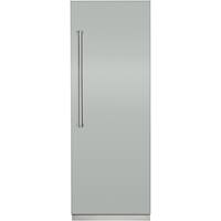 Viking - Professional 7 Series 16.4 Cu. Ft. Built-In Refrigerator - Arctic Gray - Front_Zoom