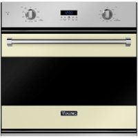 Viking - 3 Series 30" Built-In Single Electric Convection Oven - Vanilla Cream - Front_Zoom