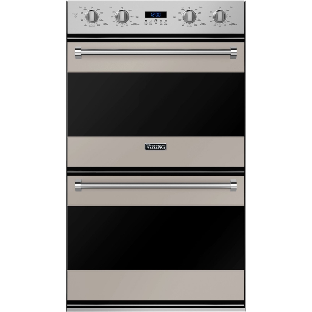 Viking – 3 Series 30″ Built-In Double Electric Convection Wall Oven – Pacific Gray
