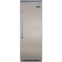 Viking - Professional 5 Series Quiet Cool 17.8 Cu. Ft. Built-In Refrigerator - Pacific Gray - Front_Zoom