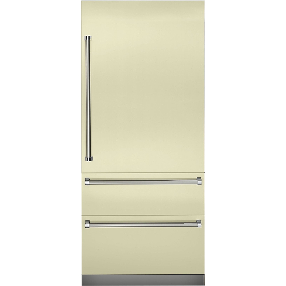 Viking – Professional 7 Series 20 Cu. Ft. Bottom-Freezer Built-In Refrigerator – Vanilla Cream
