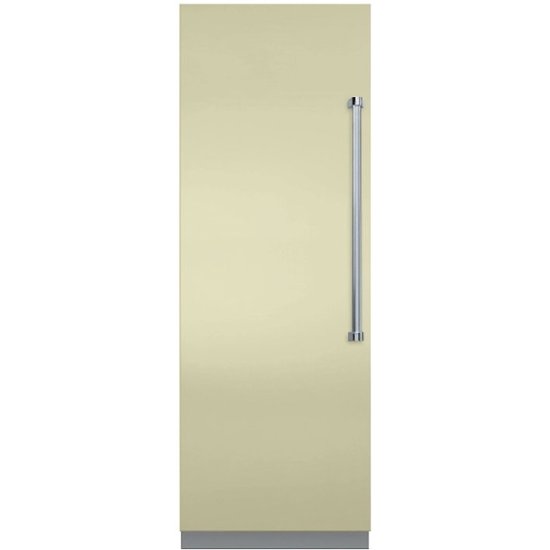 Viking – Professional 7 Series 12.8 Cu. Ft. Upright Freezer with Interior Light – Vanilla Cream