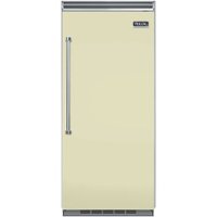 Viking - Professional 5 Series Quiet Cool 22.8 Cu. Ft. Built-In Refrigerator - Vanilla Cream - Front_Zoom