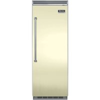 Viking - Professional 5 Series Quiet Cool 15.9 Cu. Ft. Upright Freezer with Interior Light - Vanilla Cream - Front_Zoom