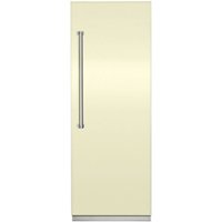 Viking - Professional 7 Series 16.4 Cu. Ft. Built-In Refrigerator - Vanilla Cream - Front_Zoom