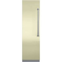 Viking - Professional 7 Series 8.4 Cu. Ft. Upright Freezer with Interior Light - Vanilla Cream - Front_Zoom