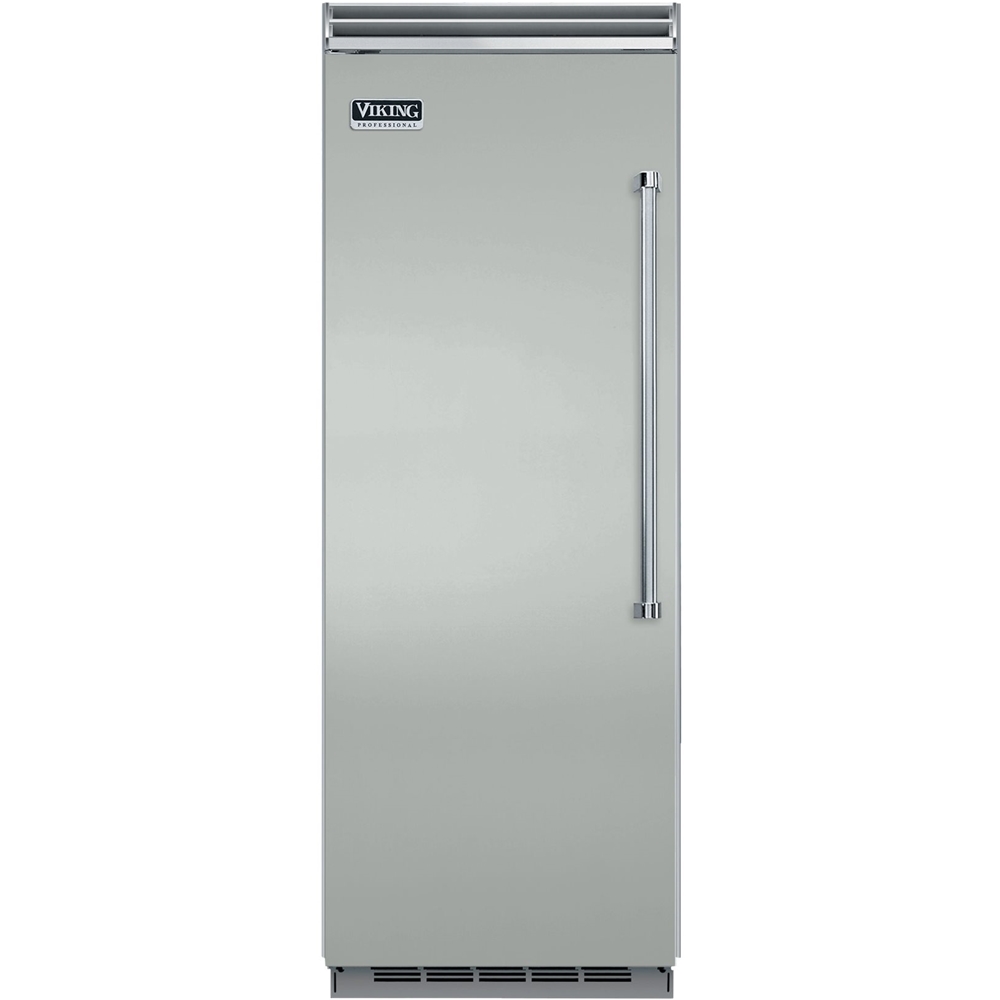Viking – Professional 5 Series Quiet Cool 15.9 Cu. Ft. Upright Freezer with Interior Light – Arctic Gray