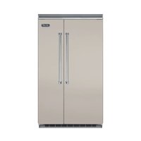 Viking - Professional 5 Series Quiet Cool 29.1 Cu. Ft. Side-by-Side Built-In Refrigerator - Pacific Gray - Front_Zoom