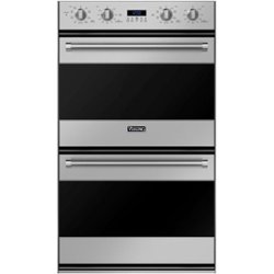Viking - 3 Series 30" Built-In Double Electric Convection Wall Oven - Arctic gray - Front_Zoom