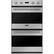 Front. Viking - 3 Series 30" Built-In Double Electric Convection Wall Oven - Arctic Gray.