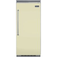 Viking - Professional 5 Series Quiet Cool 19.2 Cu. Ft. Upright Freezer with Interior Light - Vanilla Cream - Front_Zoom