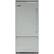 Front. Viking - Professional 5 Series Quiet Cool 20.4 Cu. Ft. Bottom-Freezer Built-In Refrigerator - Arctic Gray.