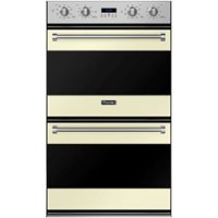 Viking - 3 Series 30" Built-In Double Electric Convection Wall Oven - Vanilla Cream - Front_Zoom