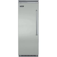 Viking - Professional 5 Series Quiet Cool 17.8 Cu. Ft. Built-In Refrigerator - Arctic Gray - Front_Zoom